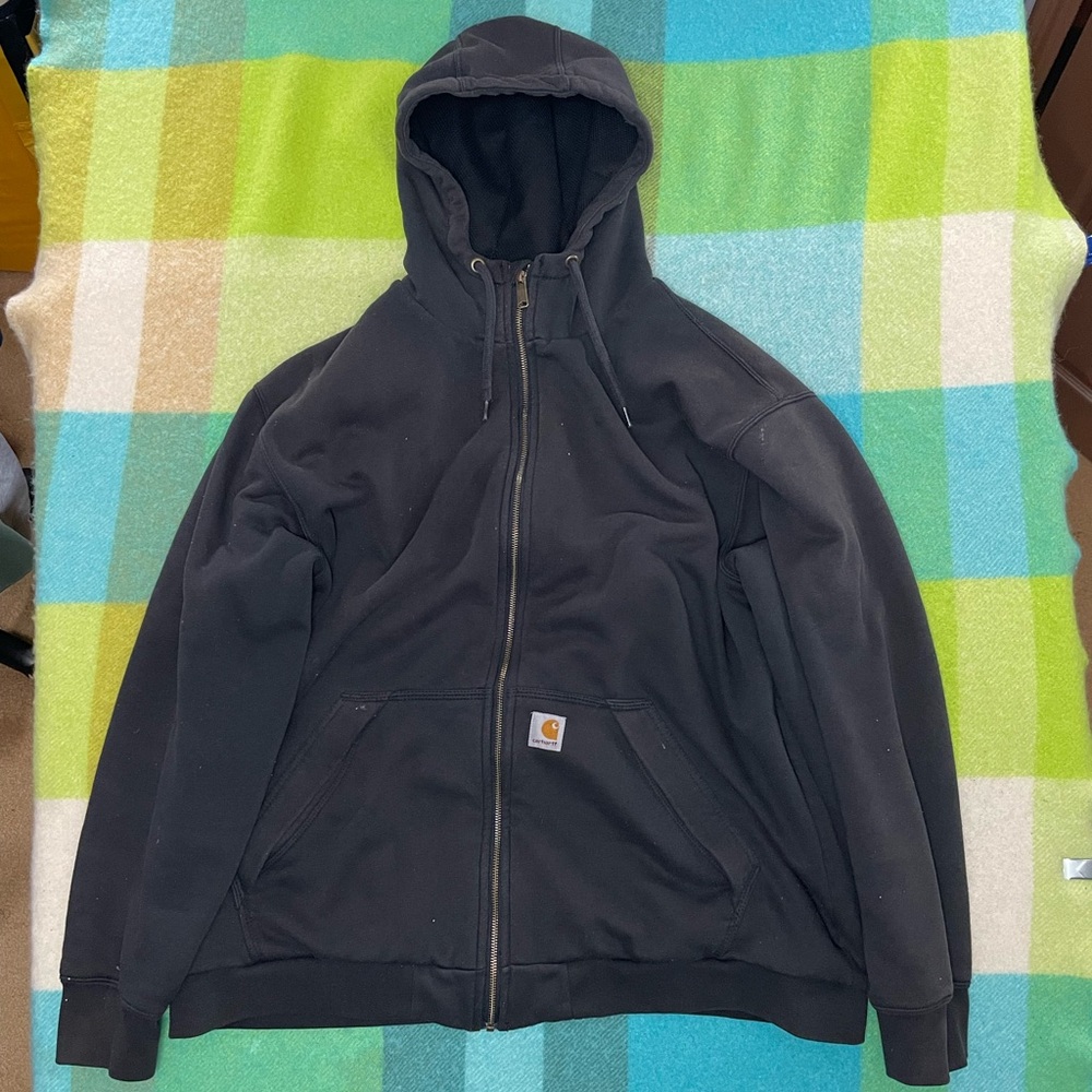 Carhartt full zip workwear hoodie